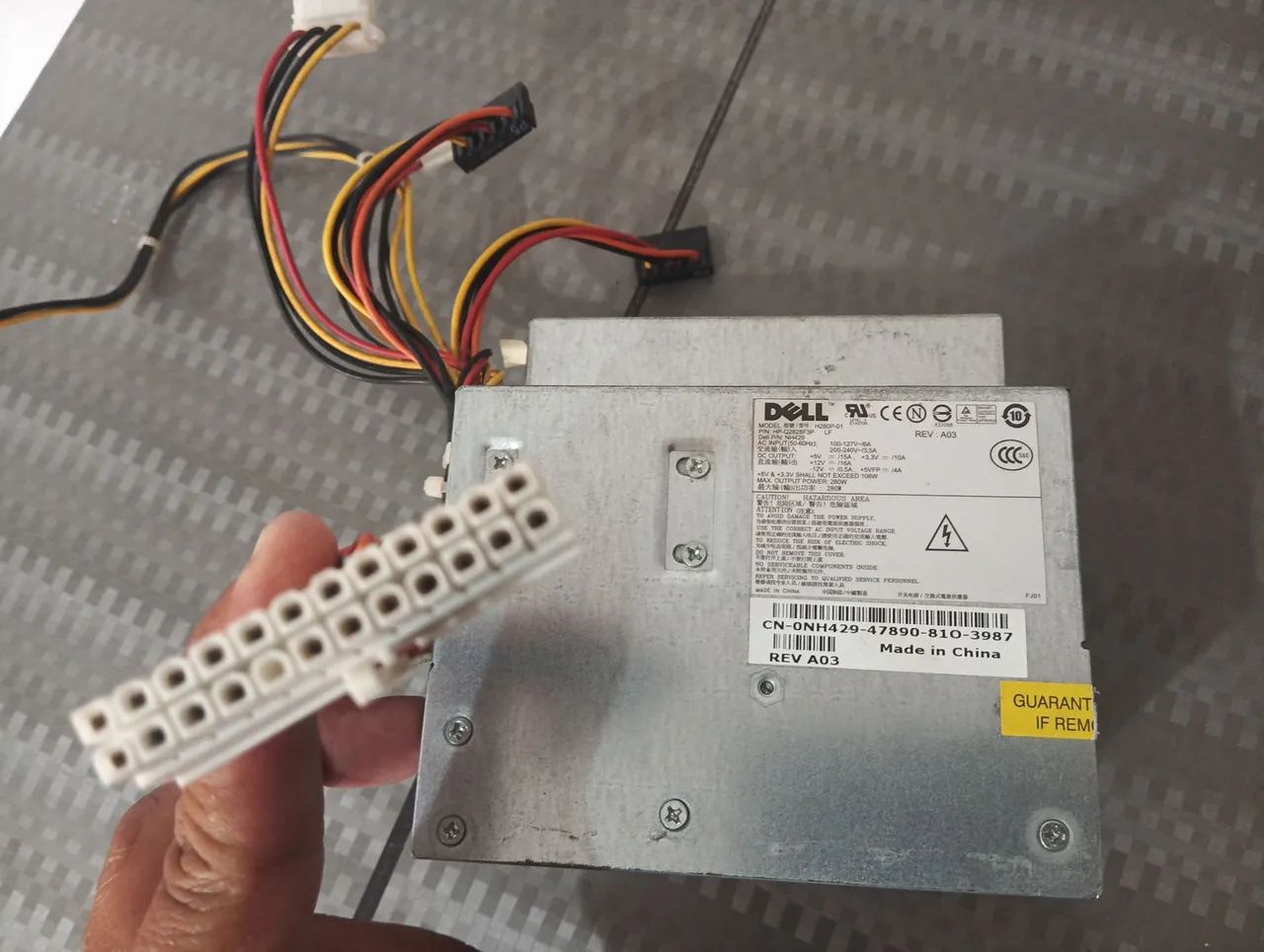 Fonte 280w Dell 755DT Optiplex
