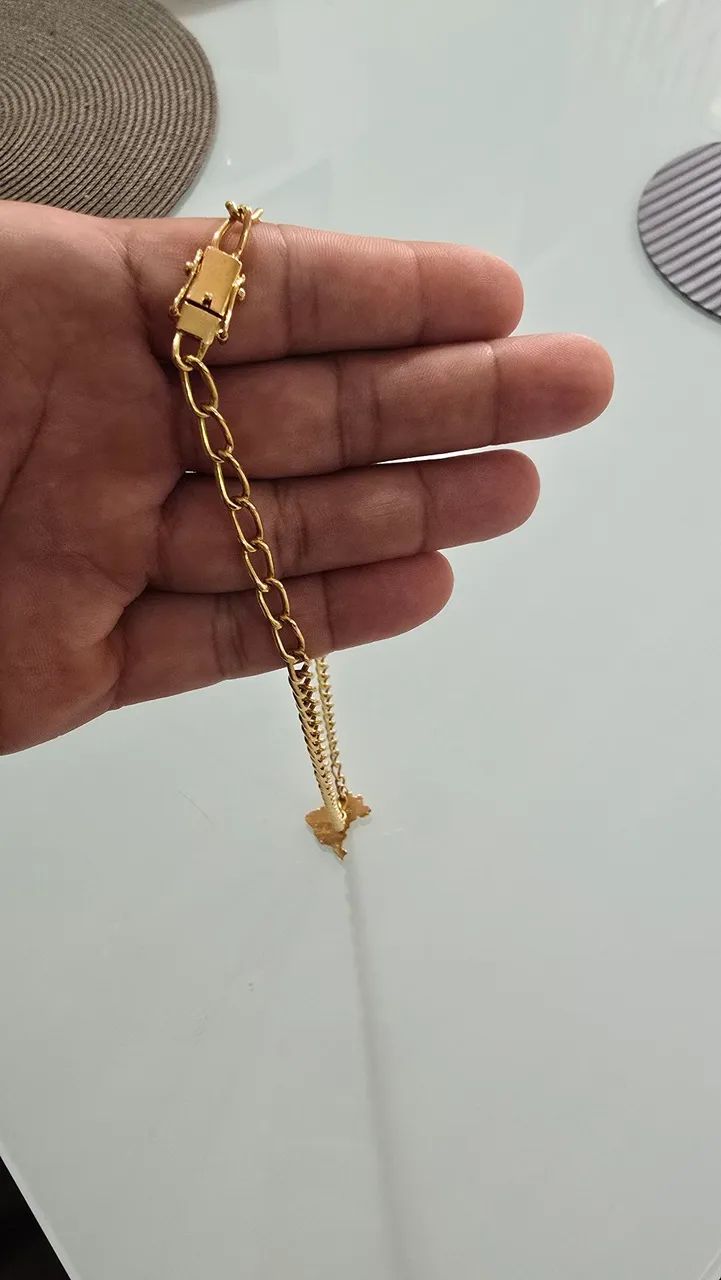 Cordão de ouro 18k - Foto 2