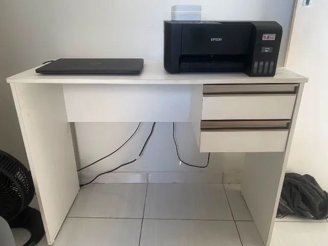 Escrivaninha 2 gavetas 