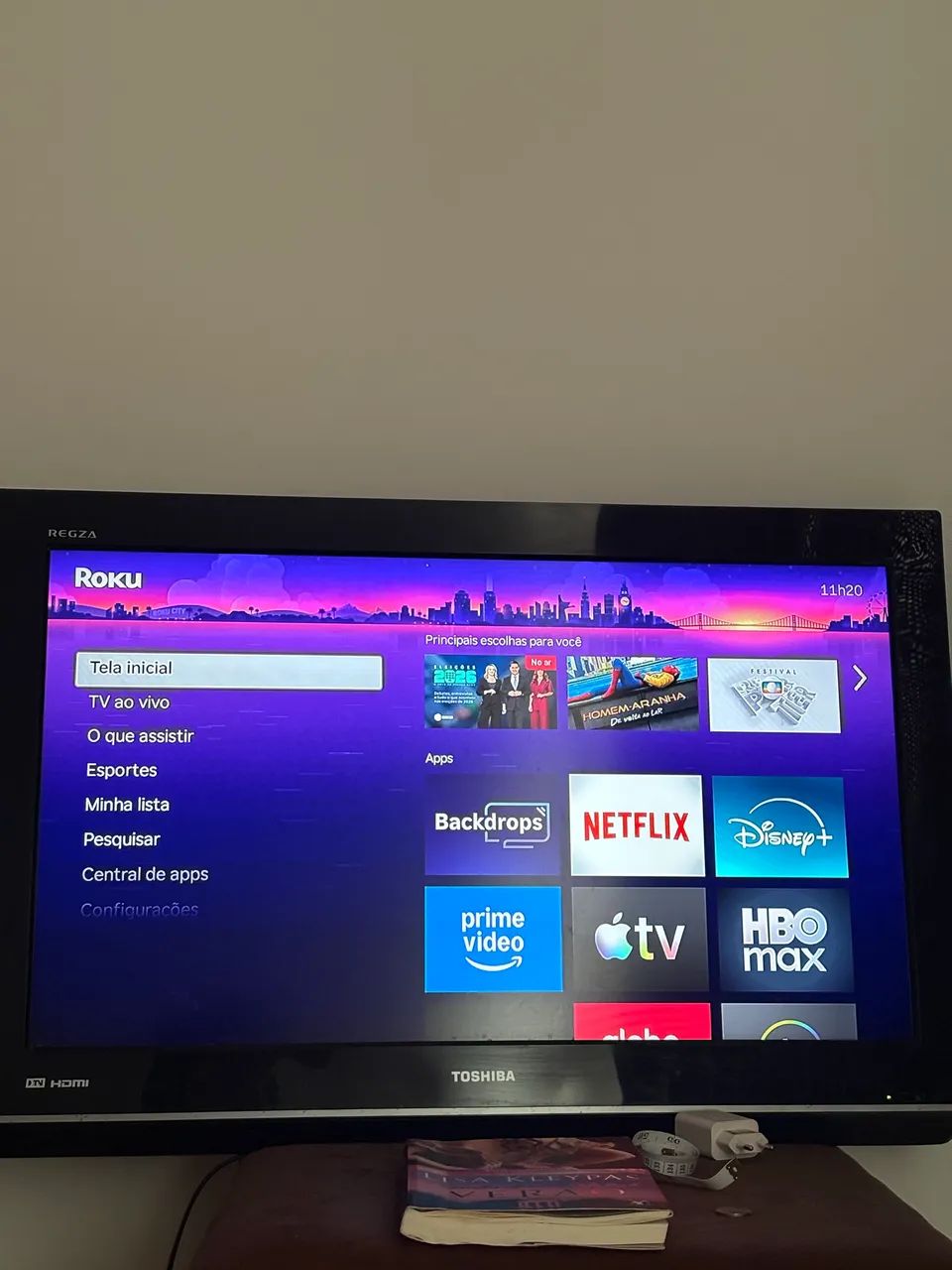 Televisão 32 polegadas, com chromecast que a torna smart - Foto 4