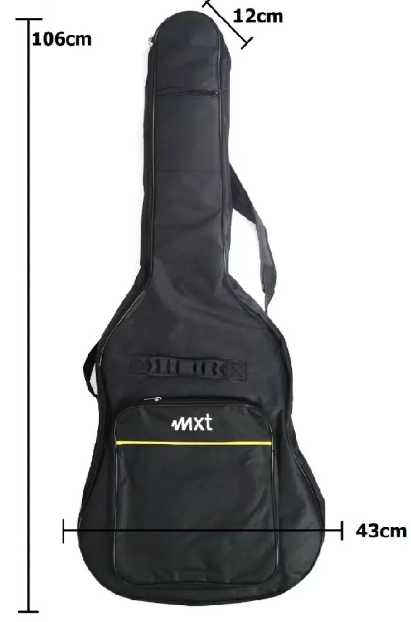 Capa Bag Acolchoada para Violão com Alça Dupla MXT