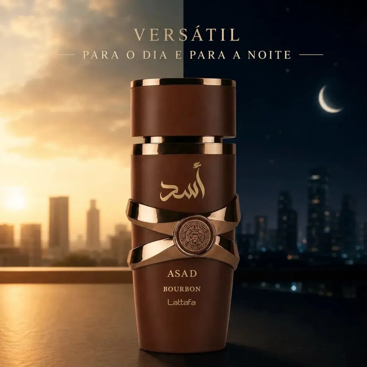 Perfume Árabe Masculino Asad Bourbon Lattafa Eau De Parfum 100ml - Foto 3