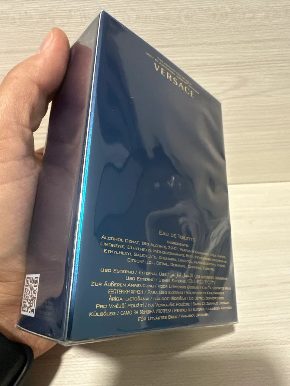Perfume VERSACE EROS ORIGINAL LACRADO - Foto 2