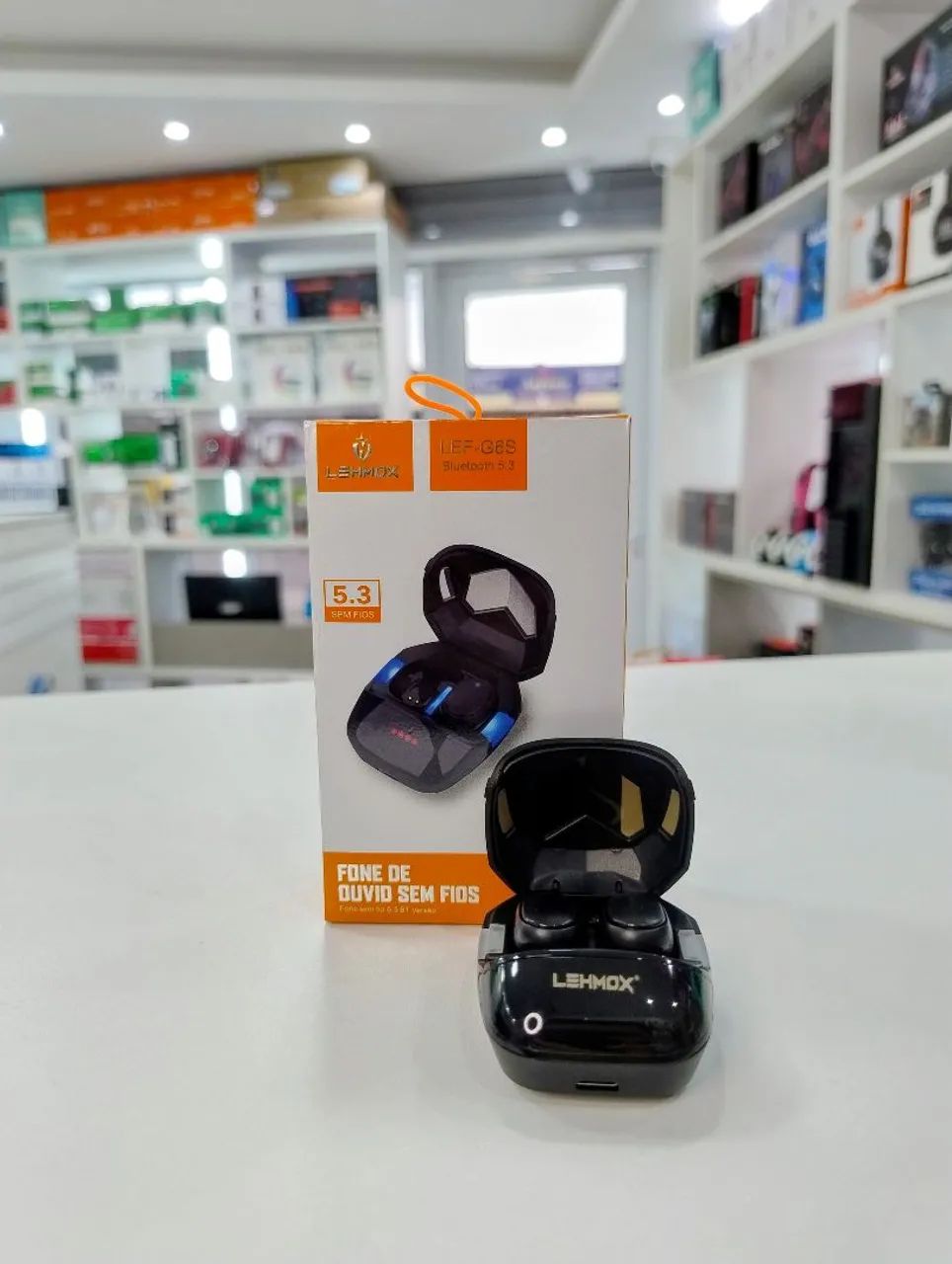 Fone Sem Fio Lehmox LEF-G6S Bluetooth 5.3 Touch - Foto 2