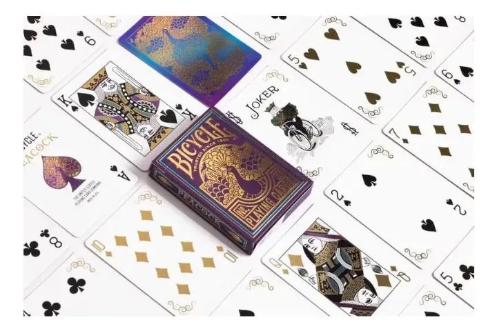 Baralho Bicycle Peacock Premium FOIL - Foto 5
