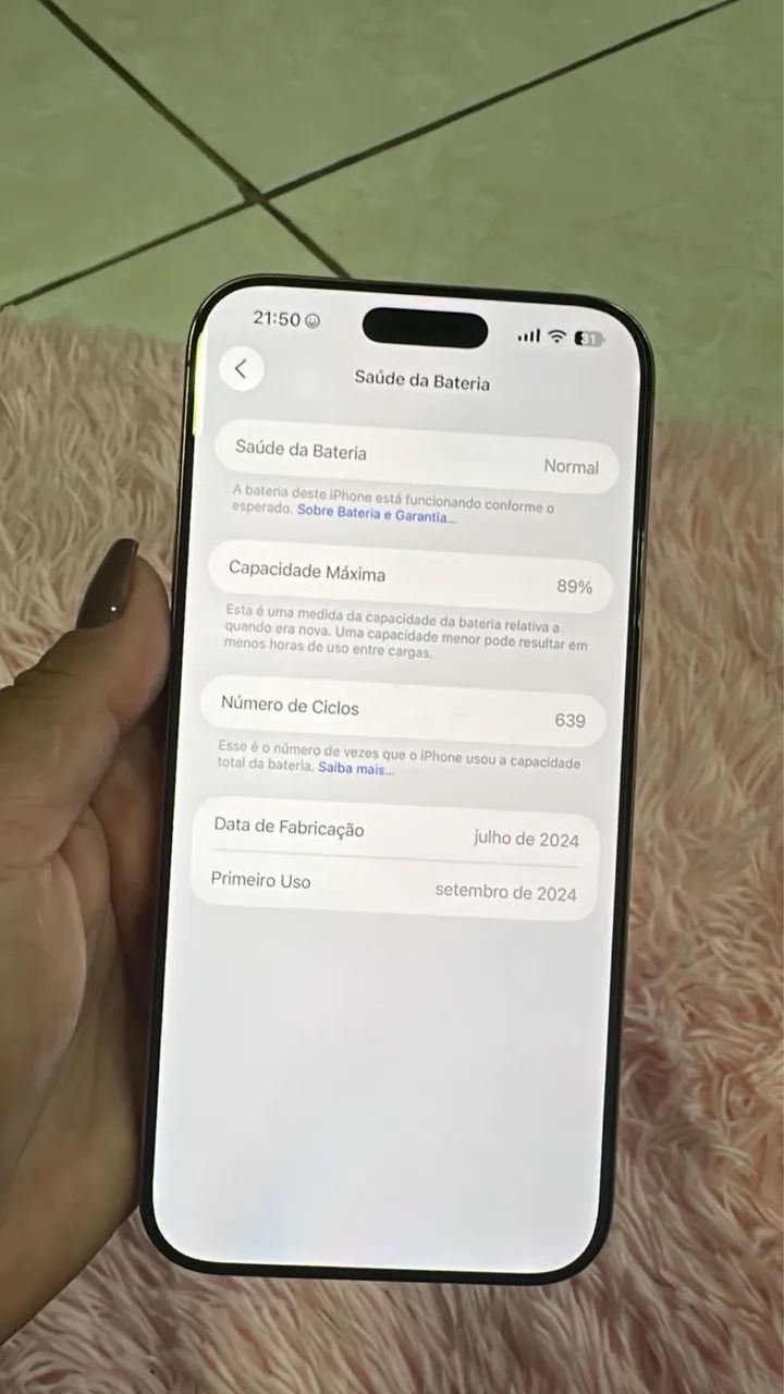 iPhone 16 Pro Max 256GB Desert Titanium - Impecável - Foto 2