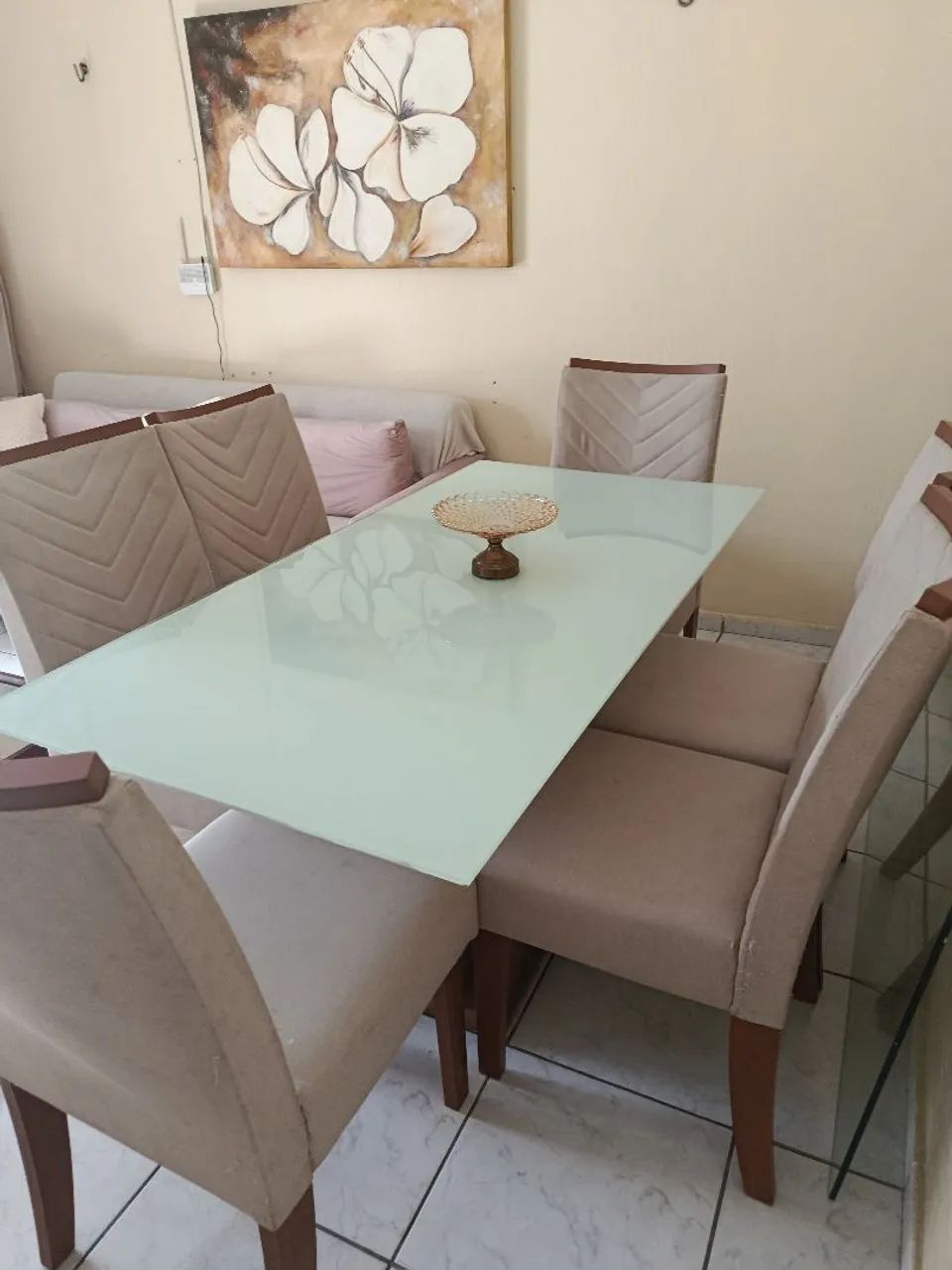 Mesa de jantar com 6 cadeiras  - Foto 2