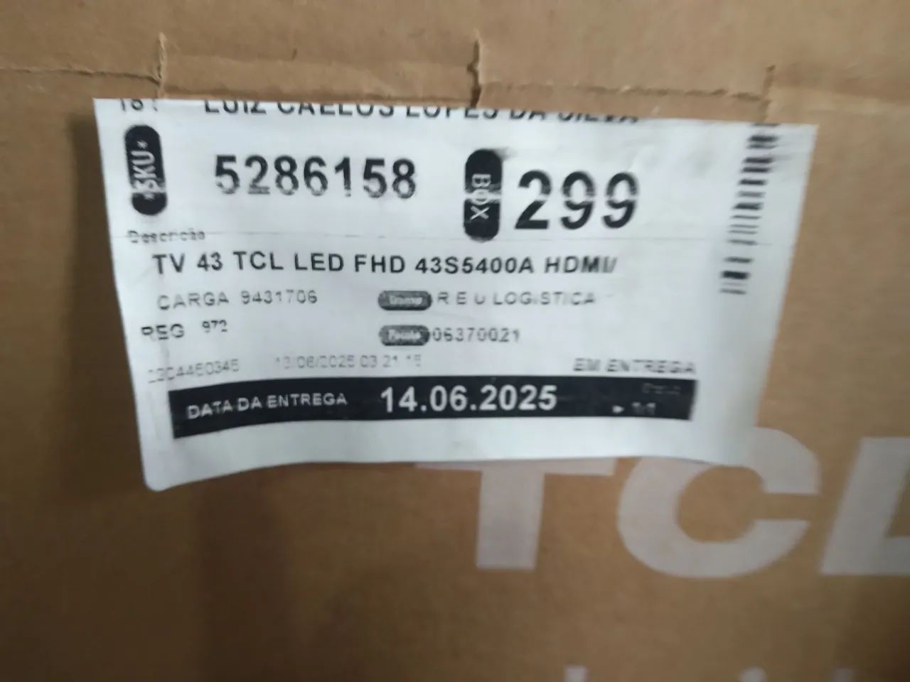 Vendo TV tela rachada - Foto 3