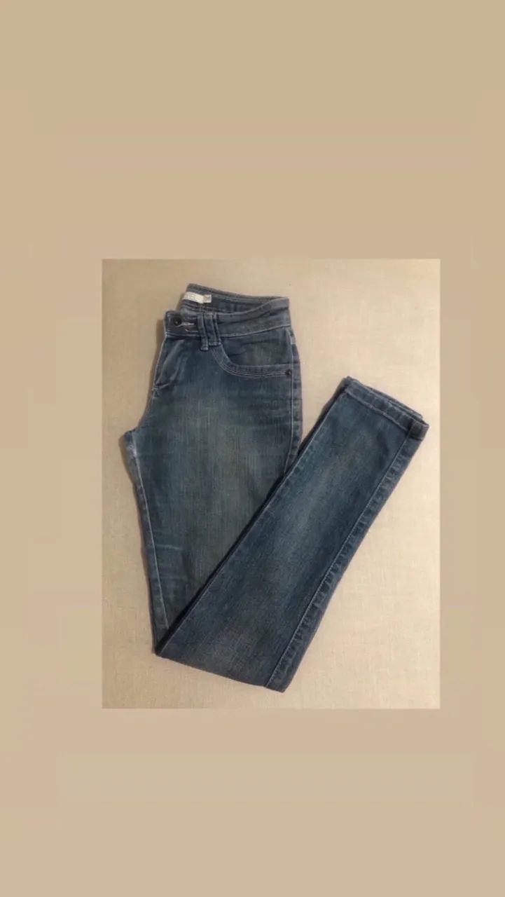 Calça jeans feminina número 38 - Foto 2