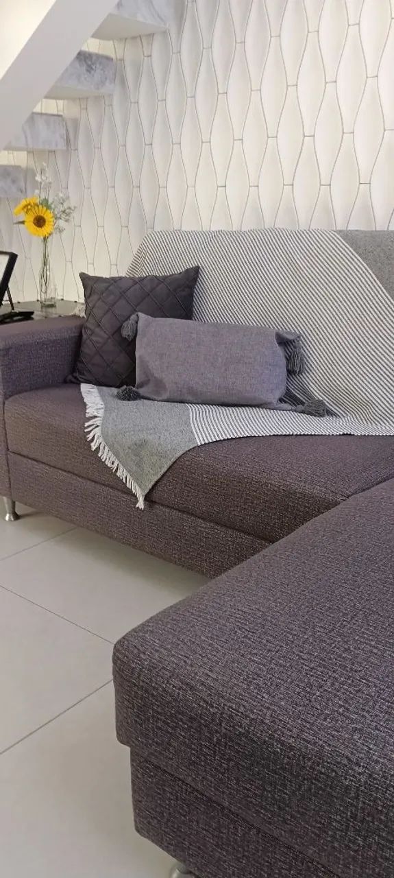 Sofá 3 lugares com chaise long  - Foto 3