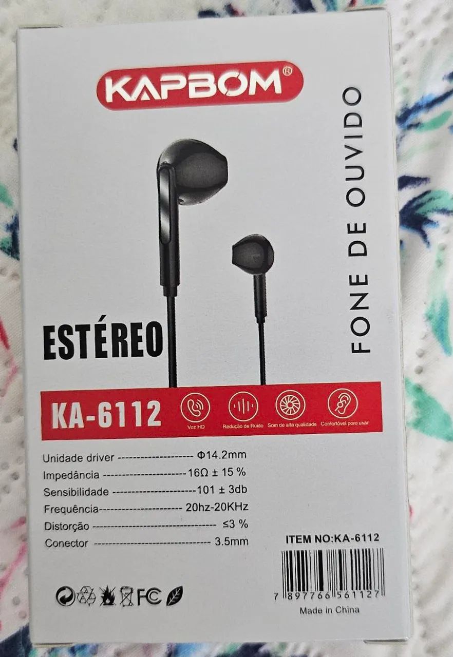 Kit Fone, Carregador, Caixa de Som - Foto 2