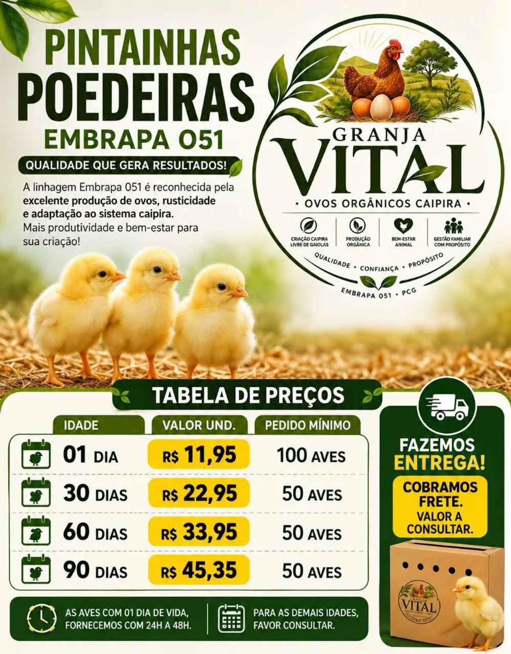 Poedeiras Embrapa 051