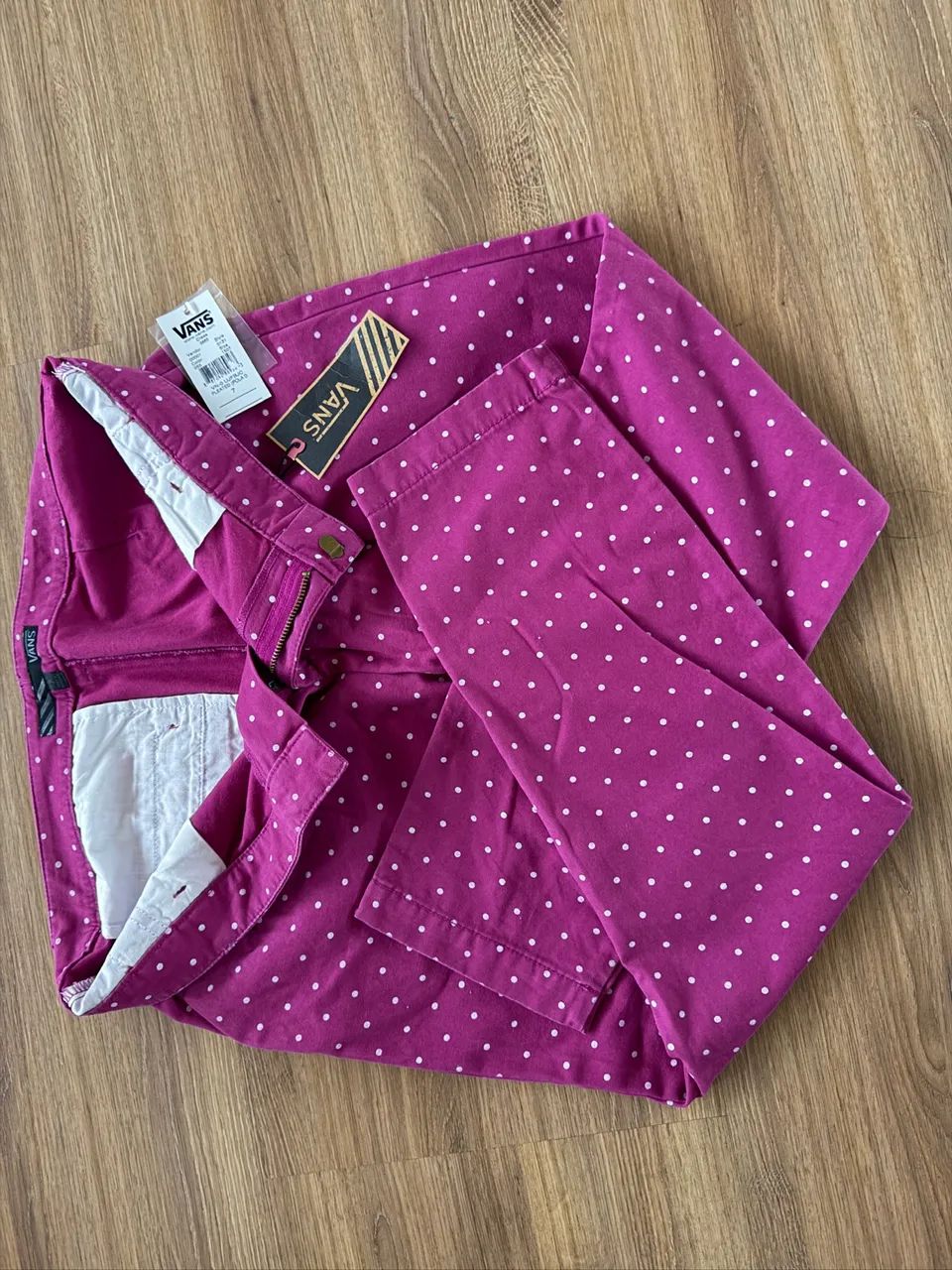 Calça feminina da marca Vans - M - Foto 4