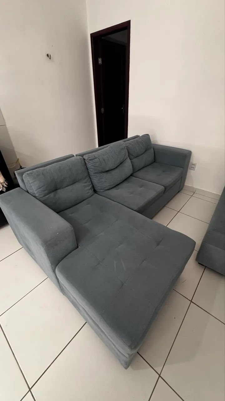 Sofá + puff - Foto 4