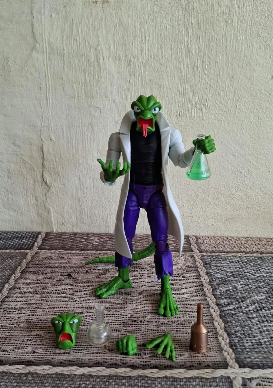Lagarto exclusivo sdcc 3-Pack Marvel Legends Hasbro