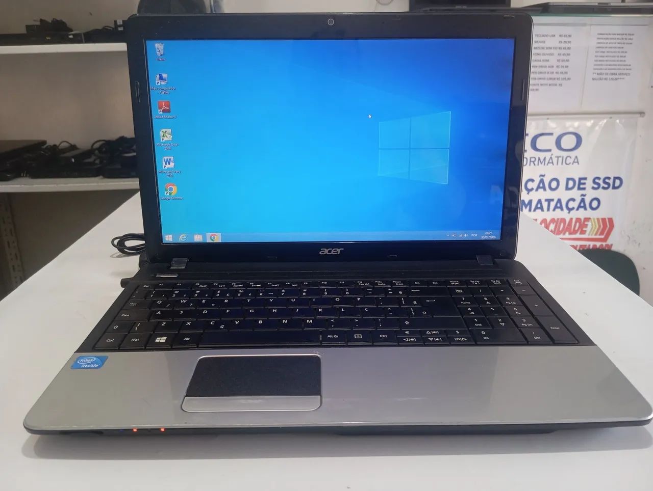 NOTEBOOK ACER - ESTUDOS TRABALHOS - R$599 - Foto 3
