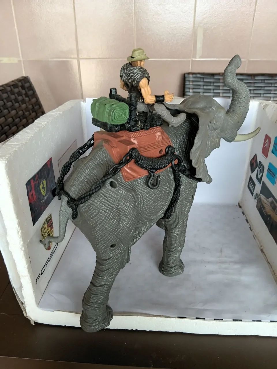 Miniatura elefante com som - Foto 3