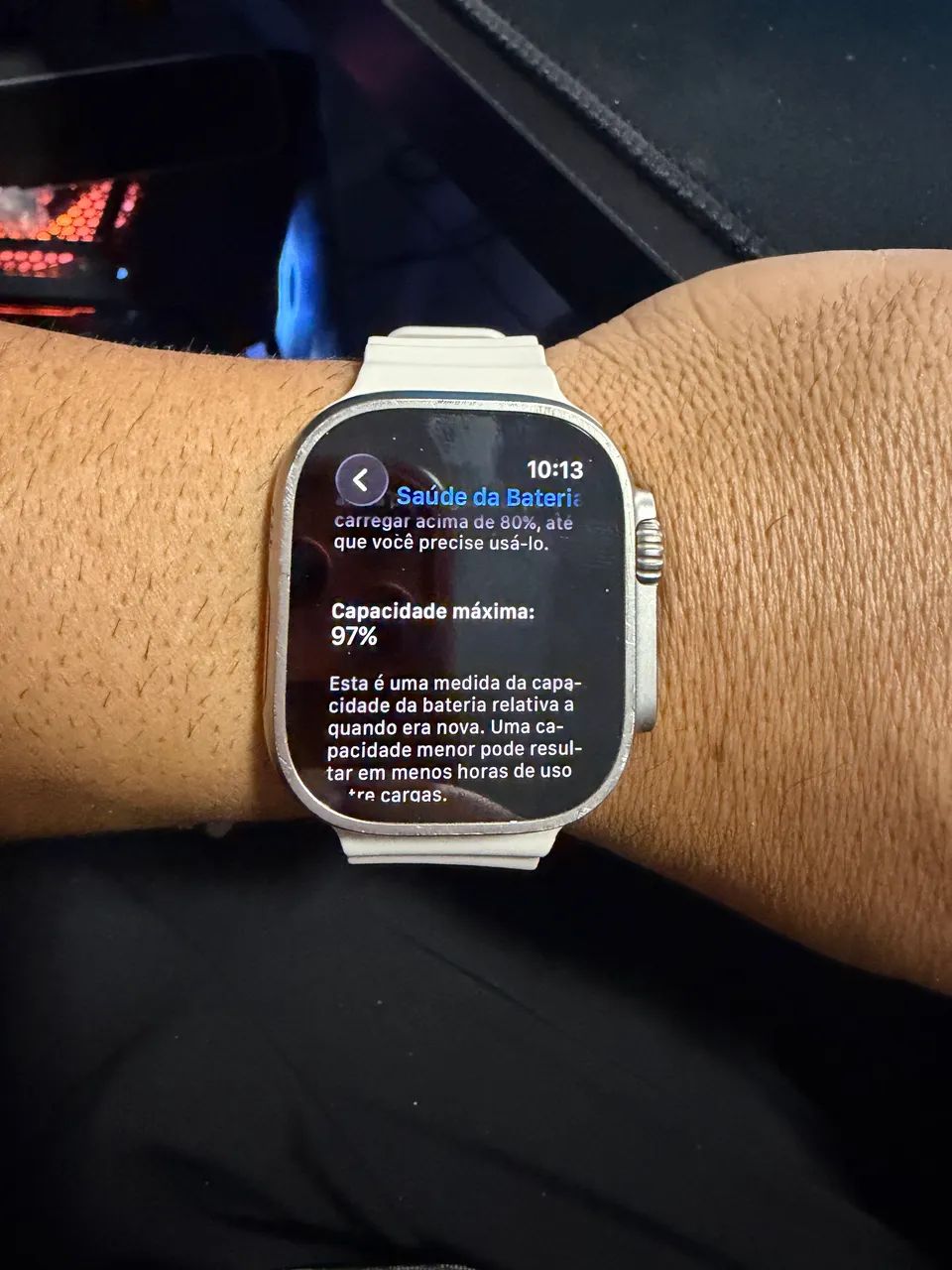 Apple Watch Ultra 97% bateria  - Foto 2