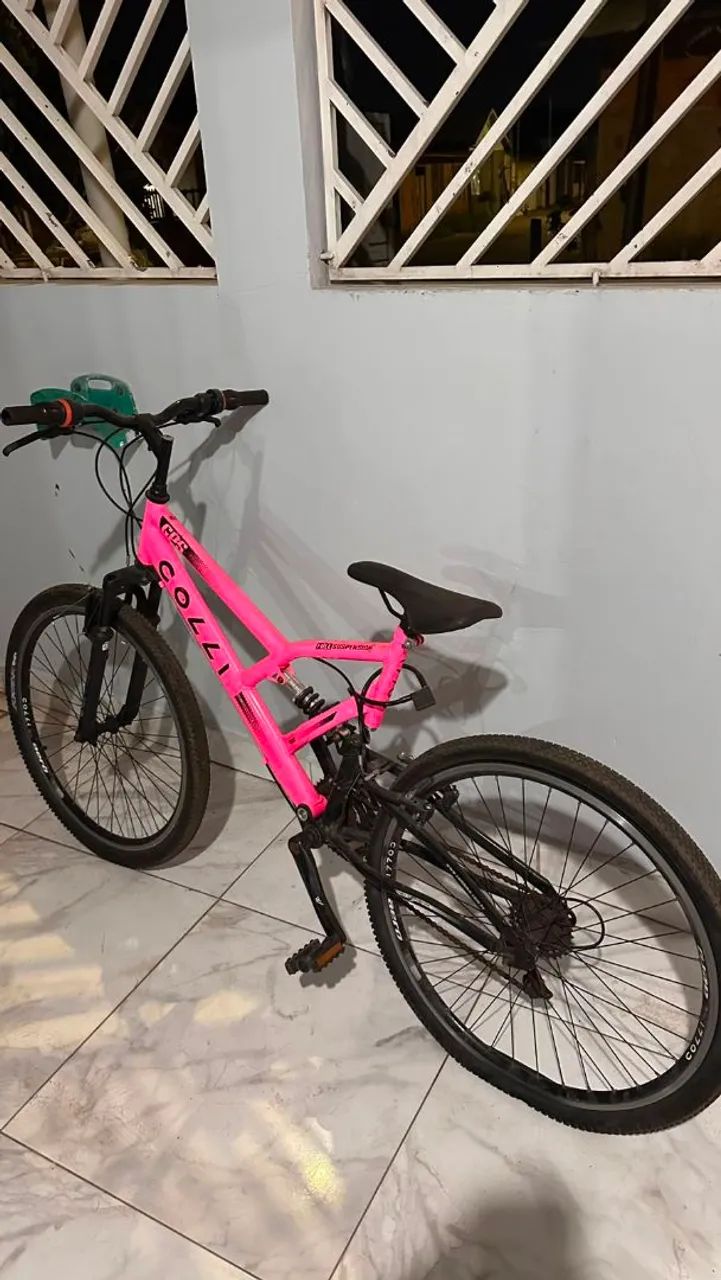 Bicicleta Rosa Feminina 