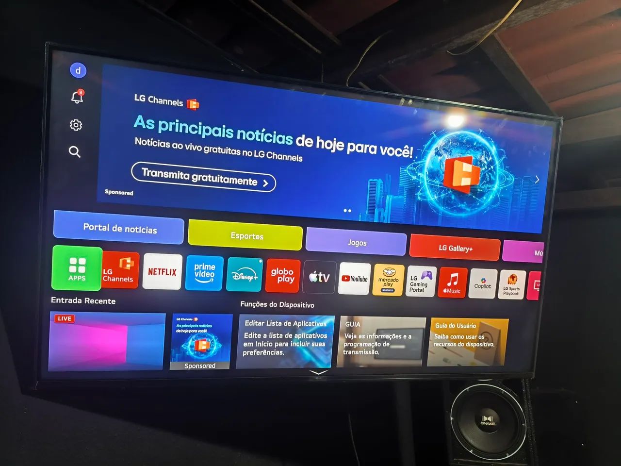 TV Smart 55 polegadas LG uhd 4k  - Foto 2