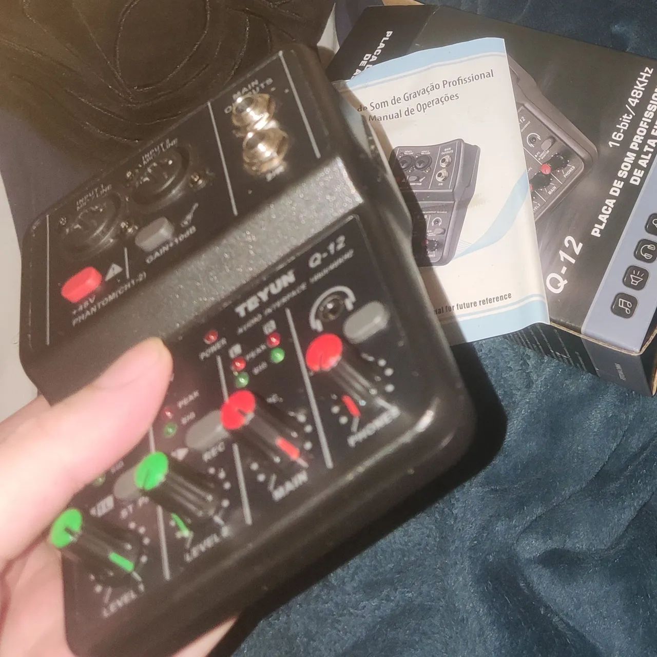 Interface de audio teyun q12