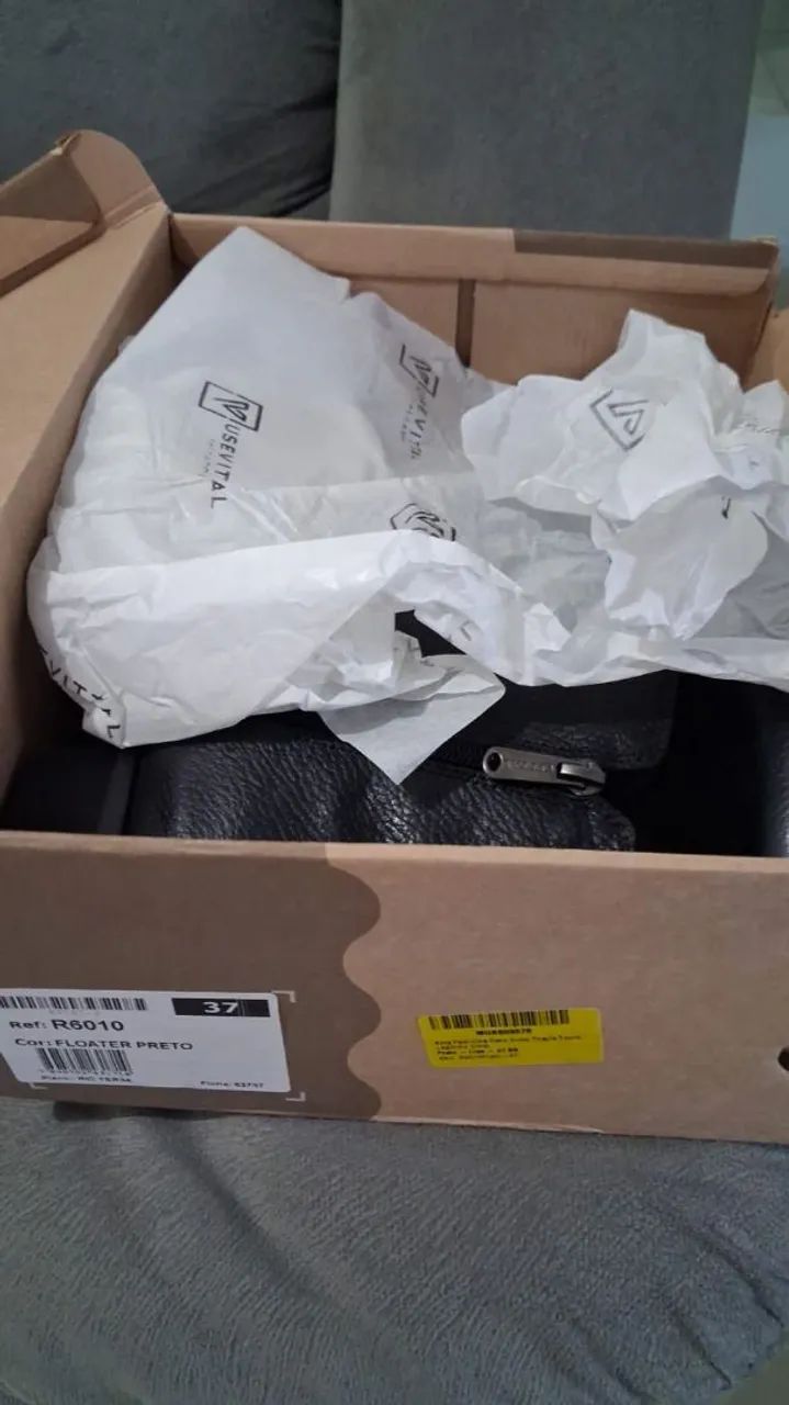 Bota couro legítimo Tam 37 - Foto 4