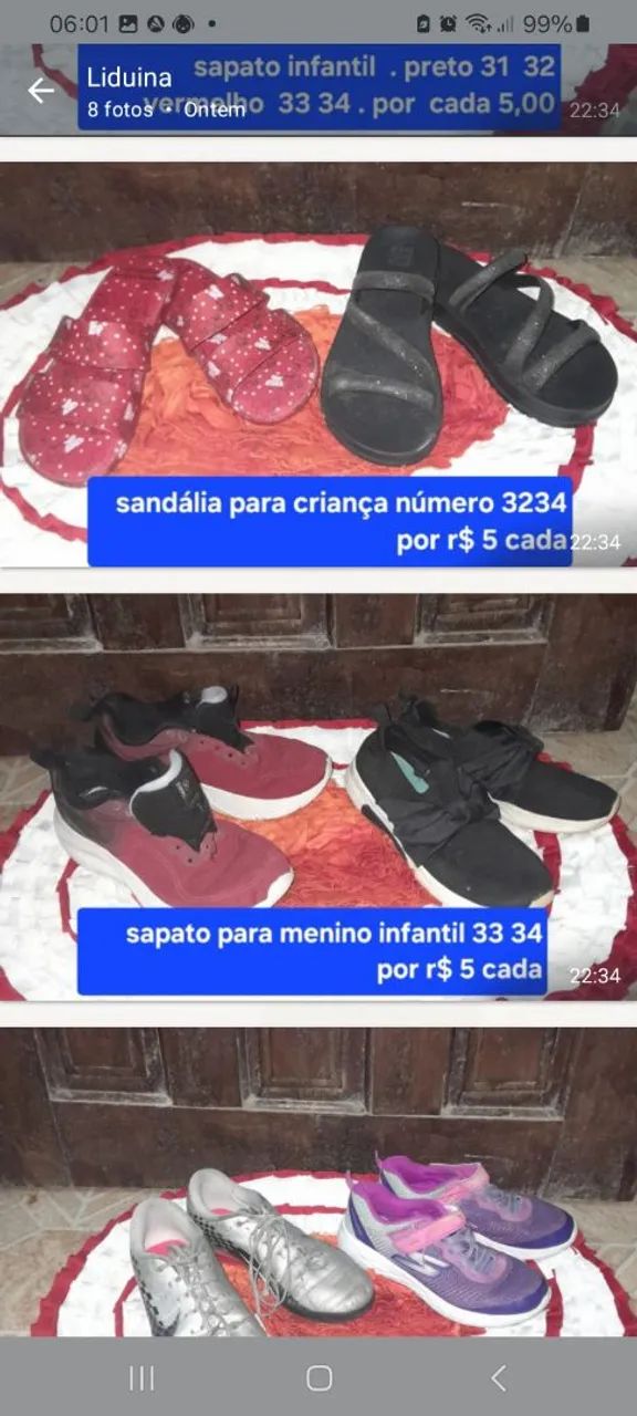Tenis infantil 