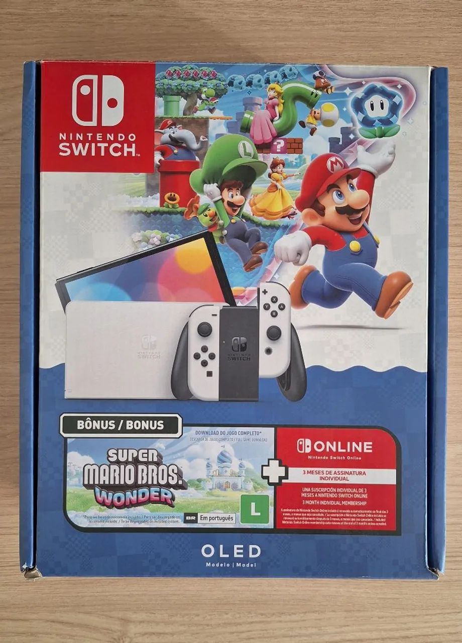 Nintendo Switch OLED + Acessórios - Foto 2