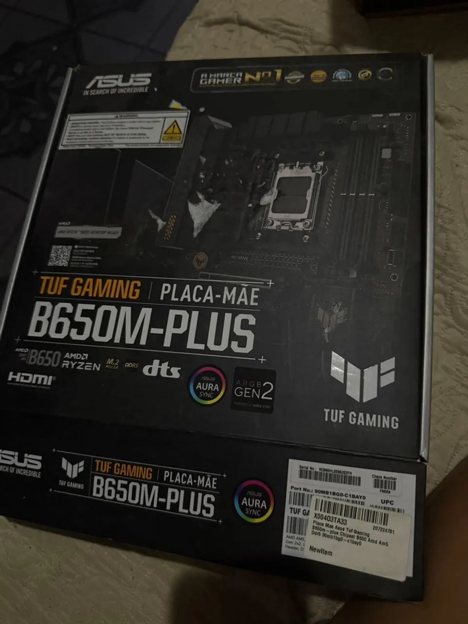 PLACA MÃE TUF GAMING ASUS B650M-PLUS - Foto 2