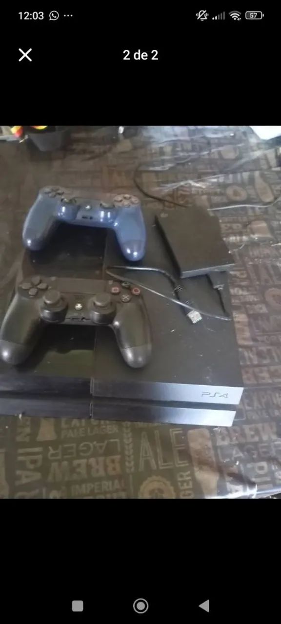 PS4 com HD Externo  - Foto 2