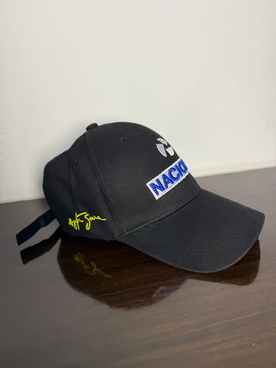 Boné preto - Ayrton Senna 