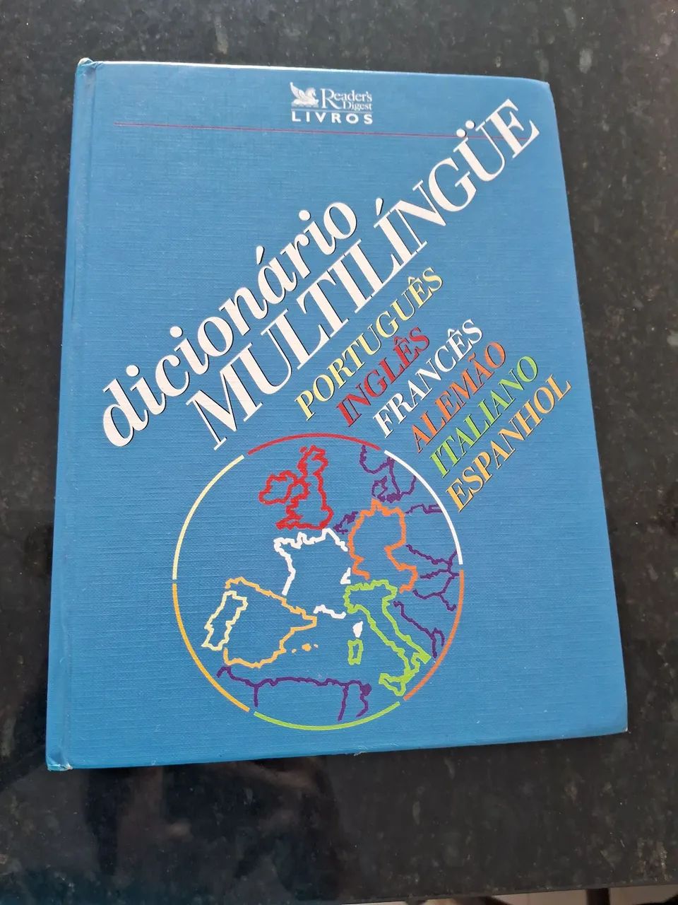 Dicionário multilíngue capa dura