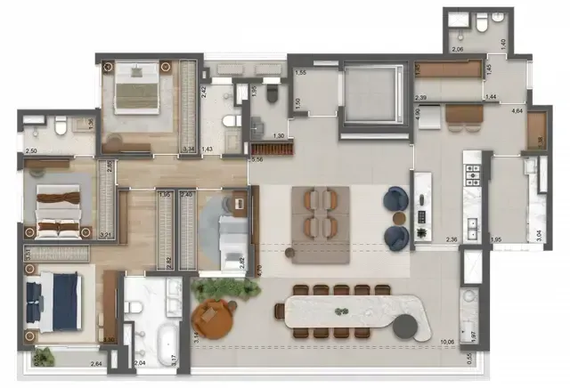 PLANTA 189m²
