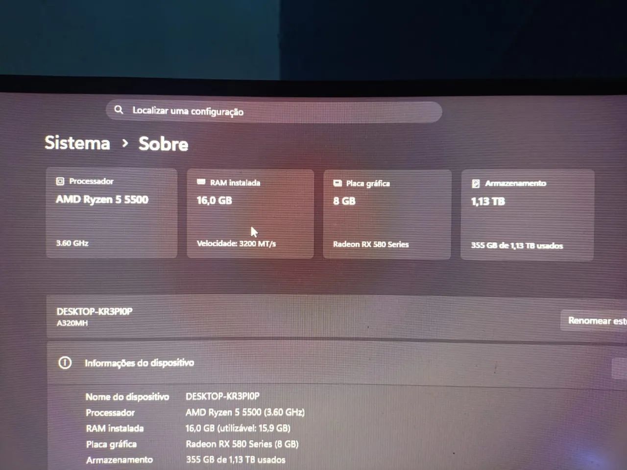 VENDO PC GAMER 