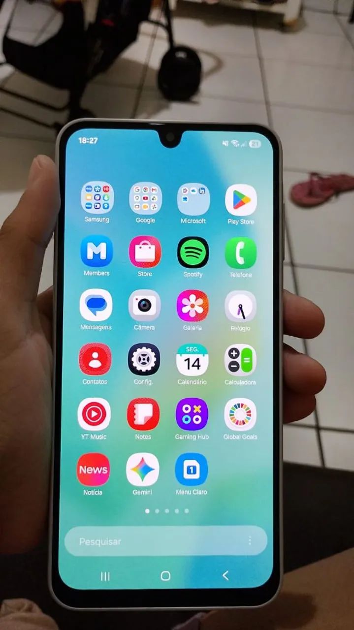 Vendo celular a16 semi novo sem marcas de uso só pegar e usar - Foto 3