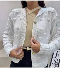 Cardigan em tricô - Foto 3