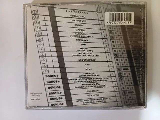 CD - Mariah Carey "Mariah "1's" Importado Usado - Foto 2