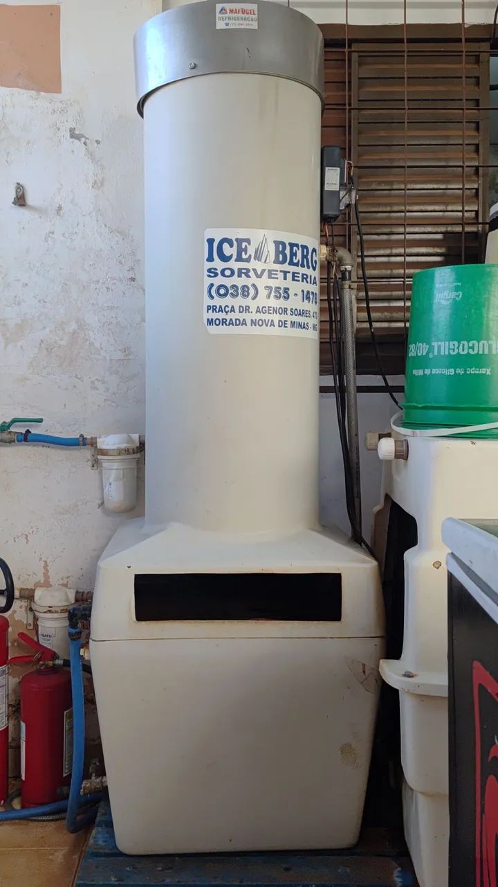 Vende-se fábrica completa de sorvete