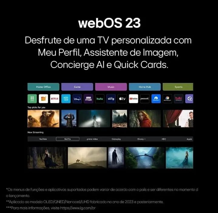 LG SMART TV 43  COM IA - Foto 5