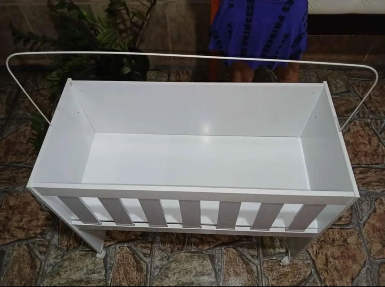 Mini Berço com Rodinhas - Foto 4
