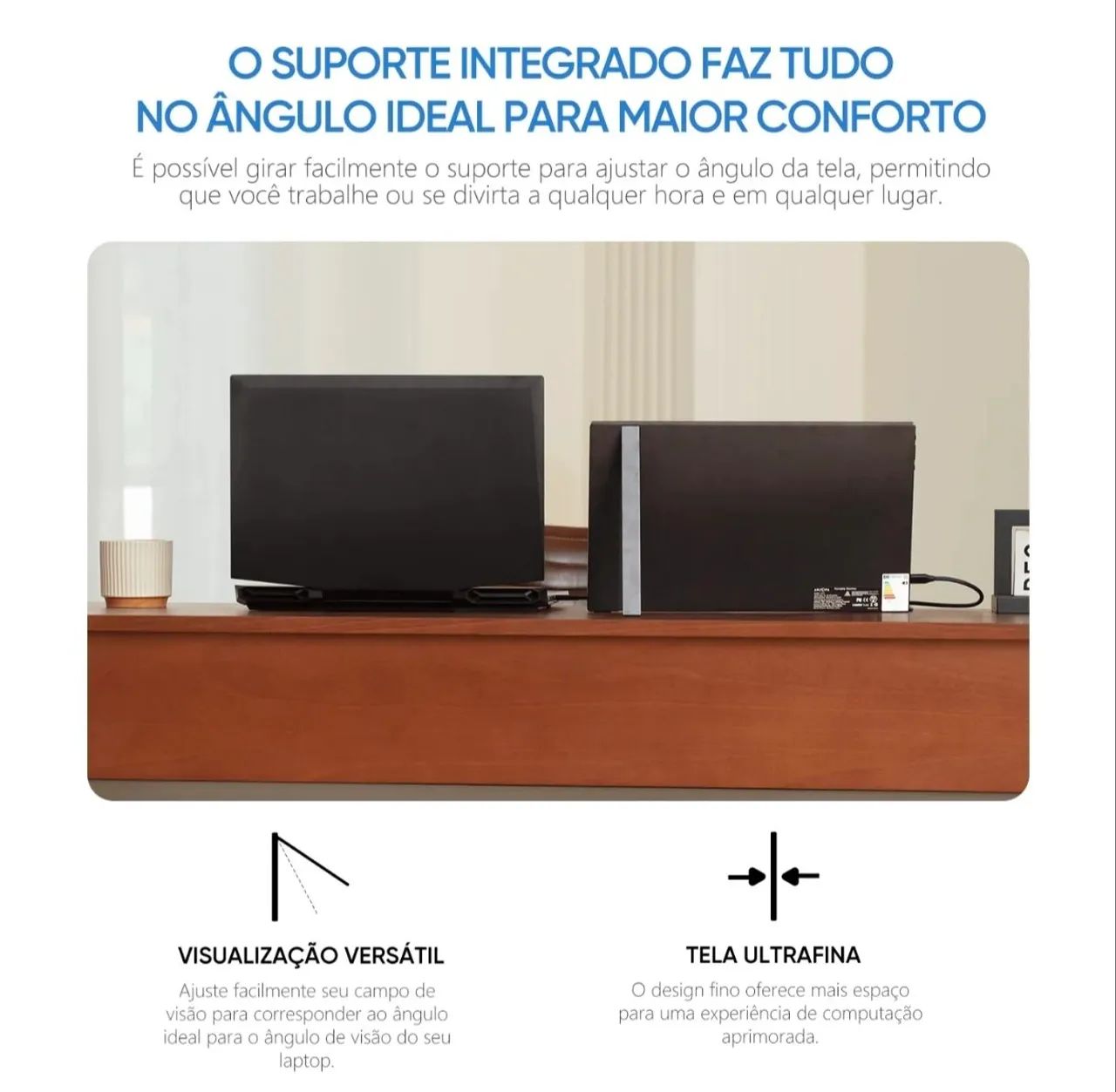 monitor portátil Arzopa A1S de 14 polegadas  - Foto 5