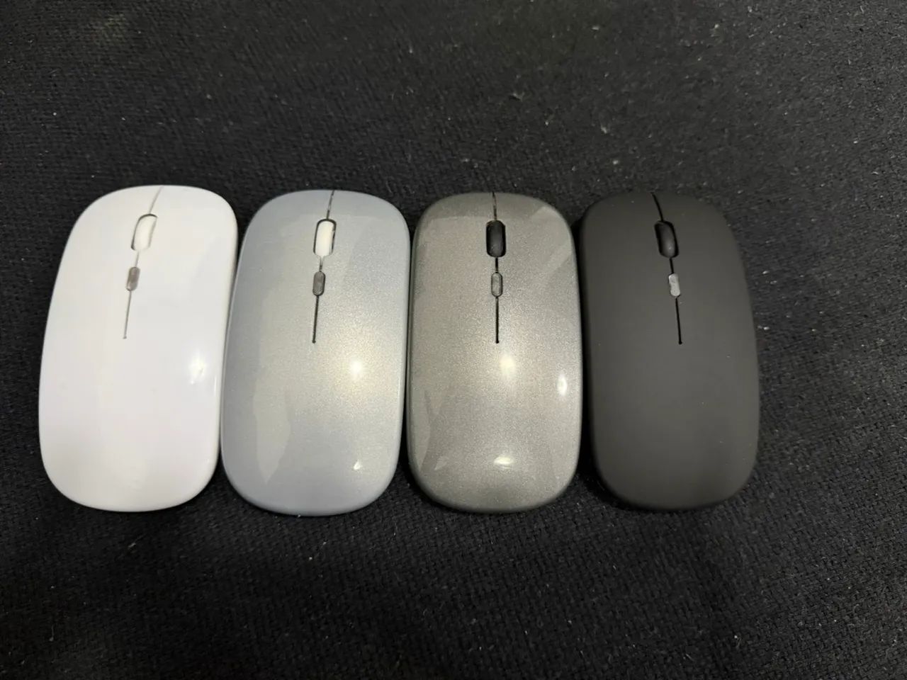 Mouse Silencioso  com Bluetooth ou Conector Wireless 
