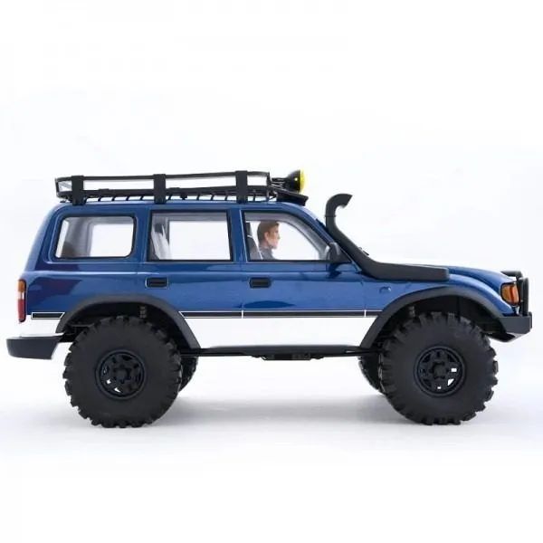 CARRO FMS 1/10 TOYOTA LAND CRUISER LC80 BLUE V2 FMS11061RSBU-PROV2