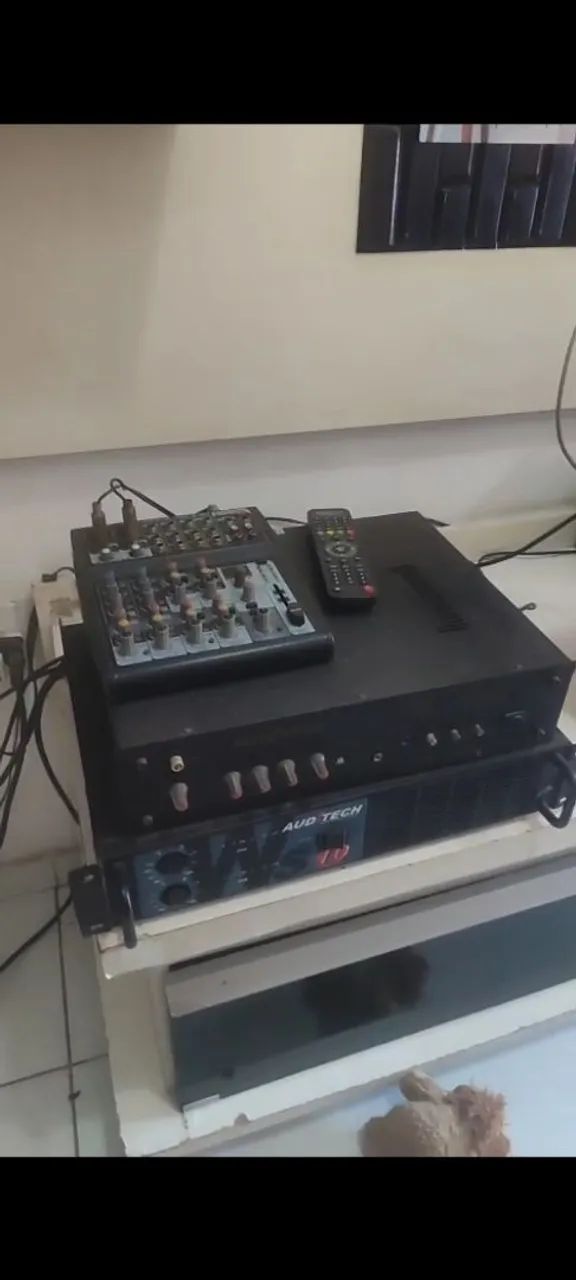 Som com 2caixas e duas potências  - Foto 3