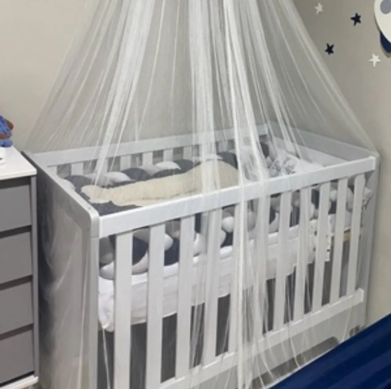 Berço 2 em 1, mini cama 