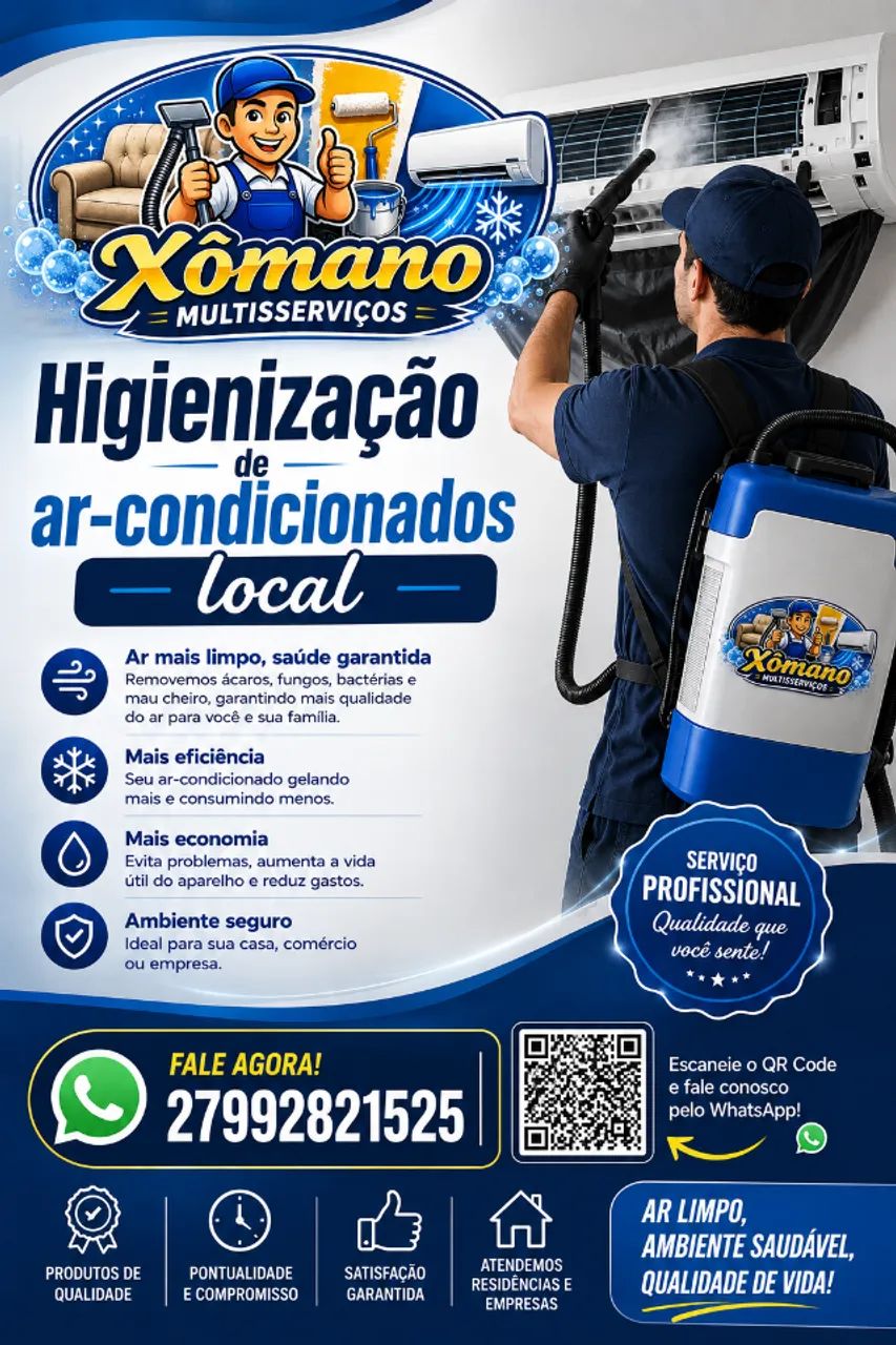 Limpeza de ar condicionado 