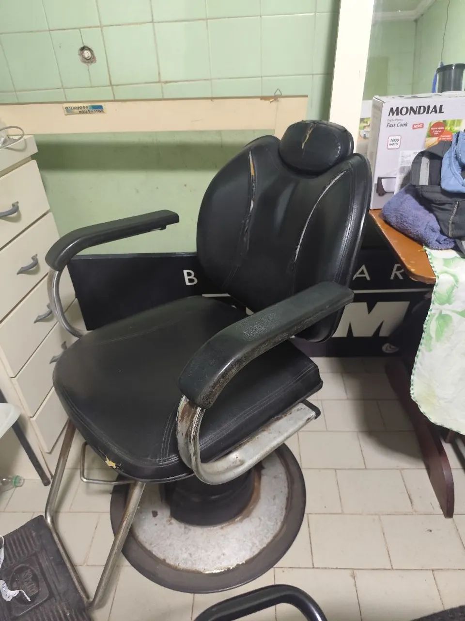 Vendo essa cadeira para barbearia  - Foto 3