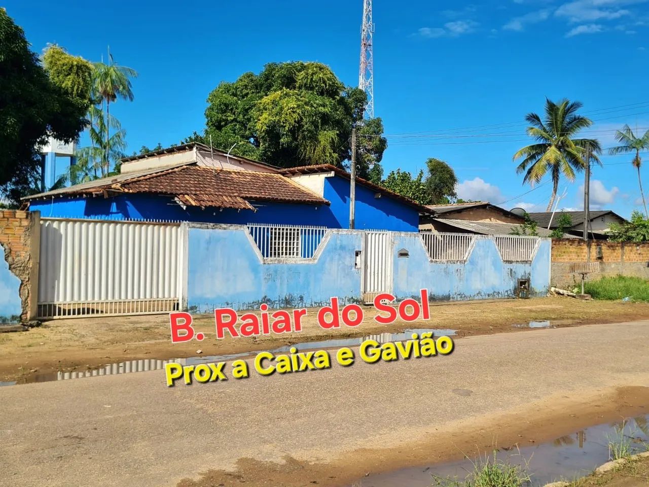 Vende-se Casa Grande 3/4 B. Raiar do Sol