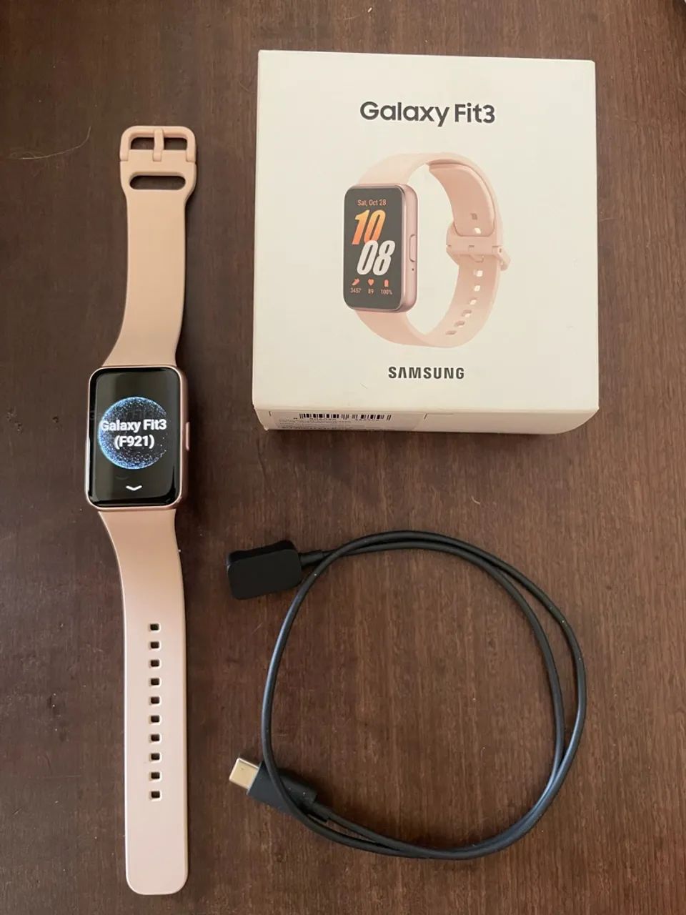 Samsung Galaxy Fit3 Rose Smartband Original Nova