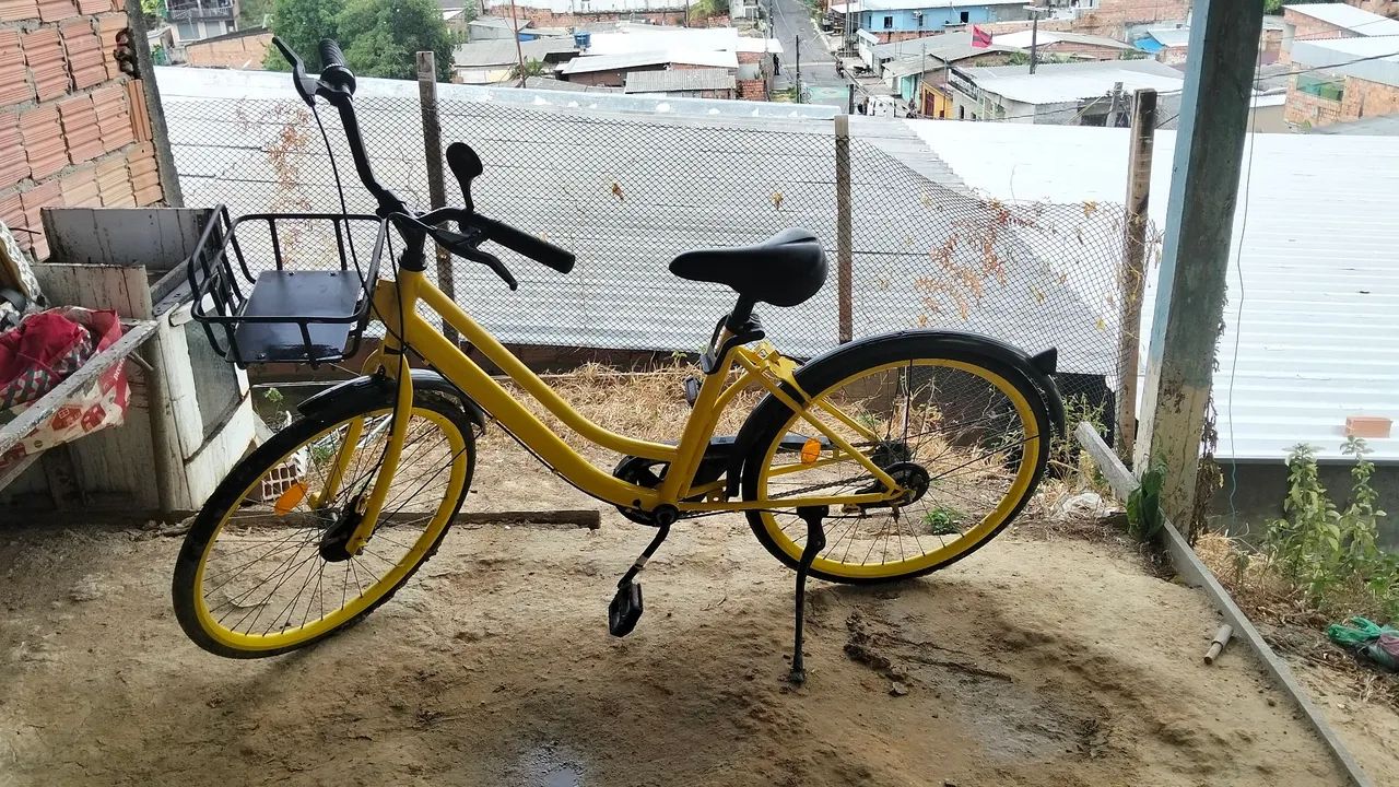 Bicicleta Amarela usada  - Foto 2